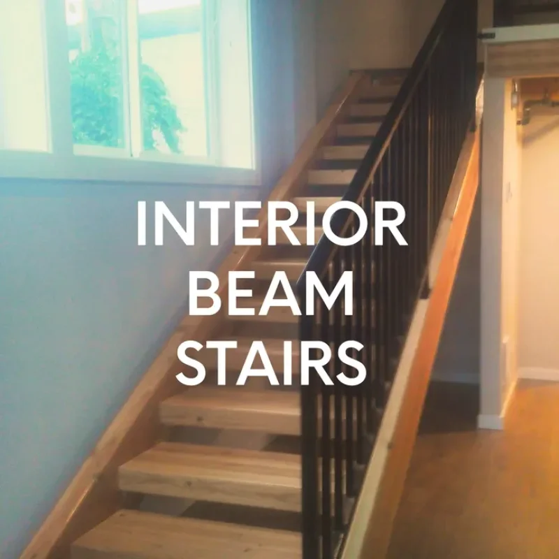 Interior Beam Stairs