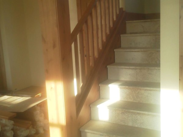 Signature Hardwood Staircase - Image 3 by Cabe Construction, LLC
