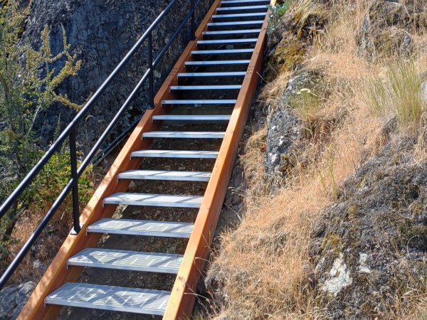 Shoreline, Deck & Water Access Stairs - Image 2 by Cabe Construction, LLC