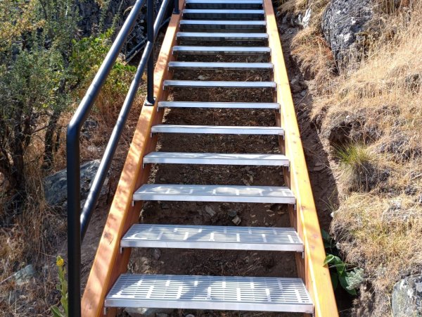 Shoreline, Deck & Water Access Stairs - Image 7 by Cabe Construction, LLC